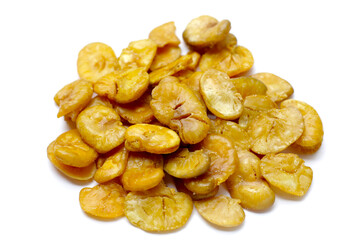 Roasted salted broad beans snack