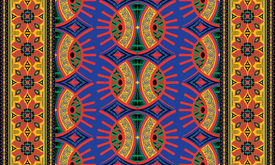 African ethnic native pattern.Traditional kente,ankara,kitenge,chitenge,capulana african wax print fabric pattern.Abstract vector motif pattern.For fabric,clothing,blanket,carpet,woven,wrap,decoration