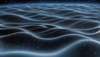 Gravitational waves, disturbances that alter the curvature of spacetime, highlighting the intricate relationship between quantum physics and the cosmos.