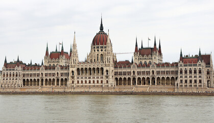 Fototapeta premium Building of the hungarian parliament