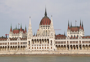 Naklejka premium Building of the hungarian parliament