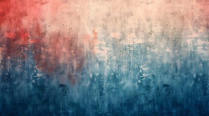 Abstract Blue and Red Textured Wall Background.