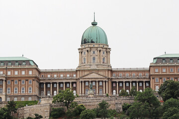 The Royal Palace in Budapest city Hungary