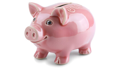 Fototapeta premium Piggy bank isolated on white