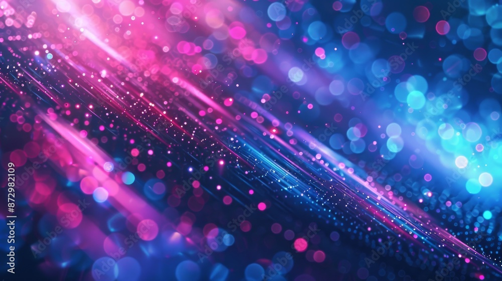 Poster information flow. global connection concept. future technology. data visualization.