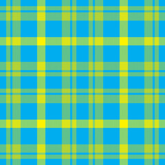Plaid seamless pattern. Check fabric texture. Vector textile print.