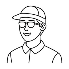 Golfer coloring pages for coloring book