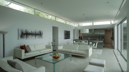 The modern concise living room