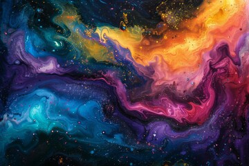 Abstract Cosmic Art