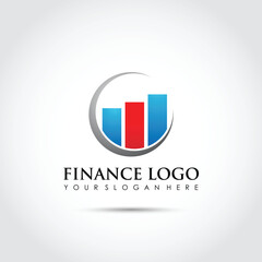 Finance logo Template. Vector Illustrator