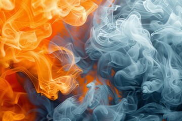 Colorful Smoke Background