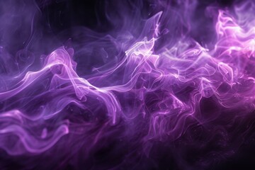 Abstract Purple Smoke Background