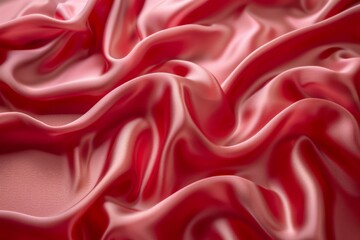 Obraz premium Luxurious Red Silk Fabric