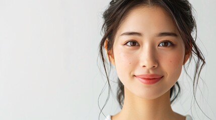 清楚できれいな女性のお顔