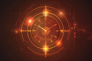 Design a line vector ico, empty history status ico 