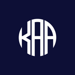 kaa circle logo design