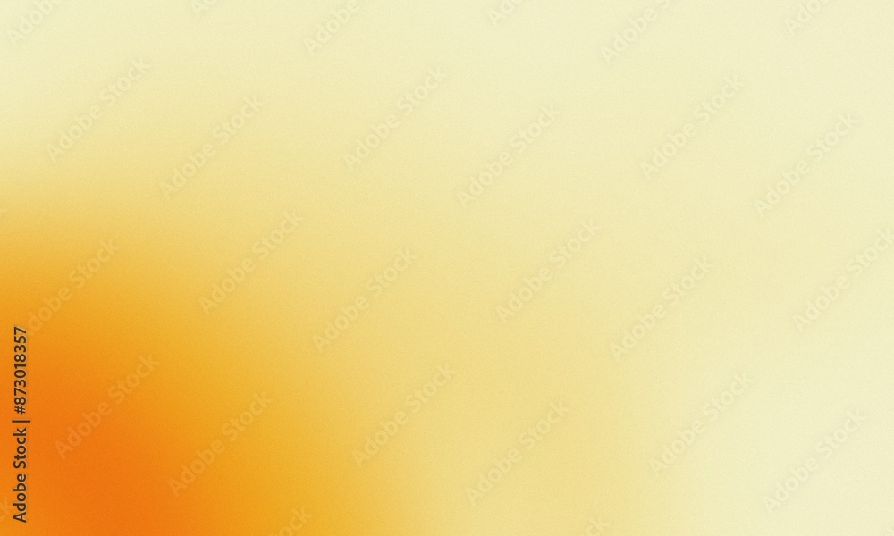 Poster sunset orange and yellow grainy gradient textured smooth modern background