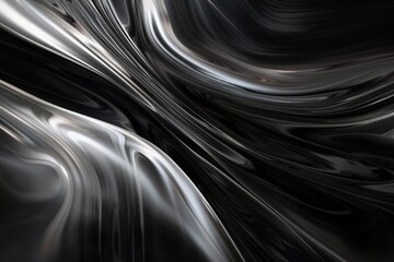 Create an abstract black background with motion blur 