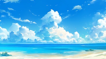 Obraz premium Tropical Beach Paradise