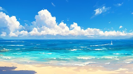 Obraz premium Tropical Beach Paradise