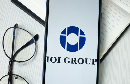 New York, USA - 30 June 2024: IOI Corporation Logo on Phone Screen, Company Icon