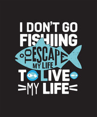 Obraz premium Fishing t shirt design. It's very nice fishing design. Fishing is a choice every person. So, fishing t shirt design most important of them.