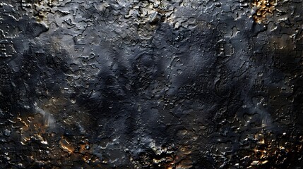 Rugged Metallic Texture in Moody Industrial Design