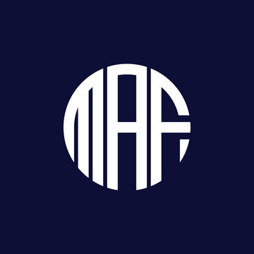 maf circle logo design