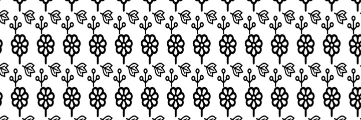 seamless pattern collection, Decorative wallpaper,flowers and leaves