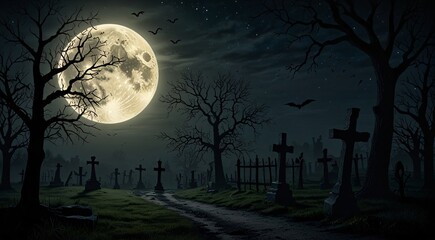 halloween background with bats