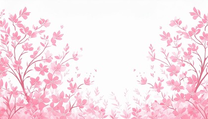 background with flowers