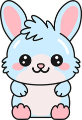 Kawaii Cute Rabbit Sticker