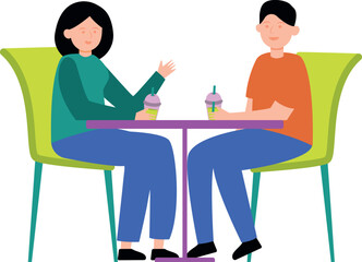 The boy is playing cricket.