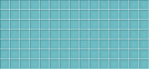 Blue green ceramic tiles texture abstract background vector illustration