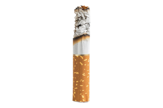 Cigarette isolated on transparent background - Powered by Adobe