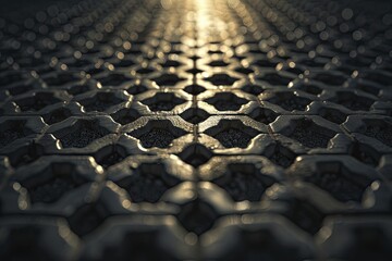 Fototapeta premium Close-up shadow effect a detailed close-up of shadows creating intricate patterns, ideal for adding depth and dimension to designs.