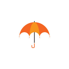 red umbrella isolated