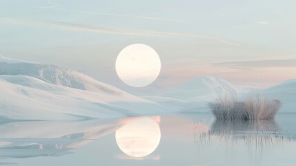 Crystal Orb in Desert
