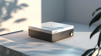 Minimalist Device in Sunlight