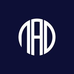 nad circle logo design