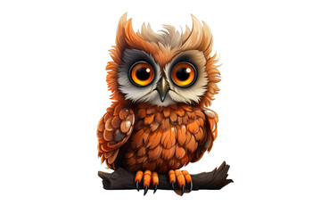 Fototapeta premium Owl (PNG 8640x5760)