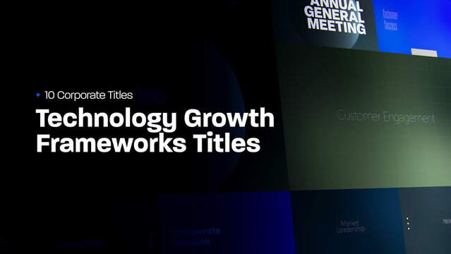 Technology Growth Frameworks Titles | 10 Motion Titles with Control Panels