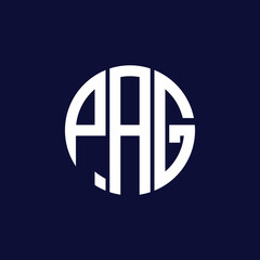pag circle logo design