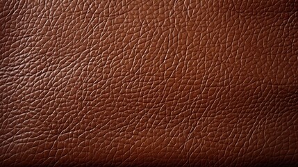 Close-up Texture of Brown Leather