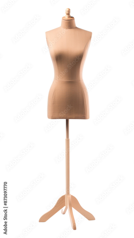 Sticker PNG Clothes display mannequin white background outerwear standing.