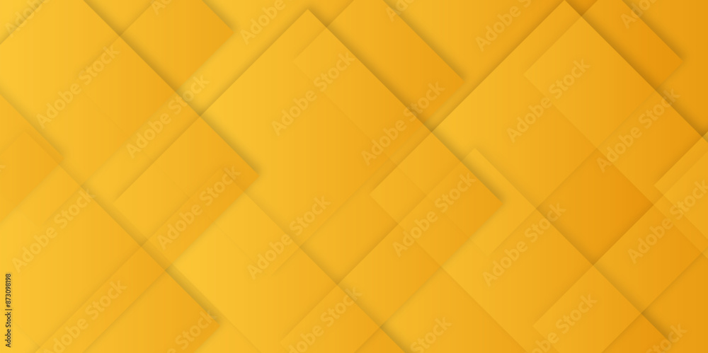 Poster abstract modern orange and yellow pattern geometric luxury gradient line background random square sh
