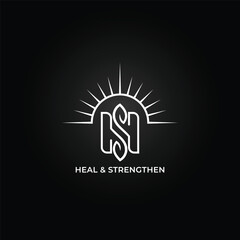 HS Wellness Logo Design 