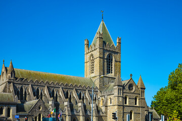 Fototapeta premium Dublin, Ireland - city streets and urban landscape