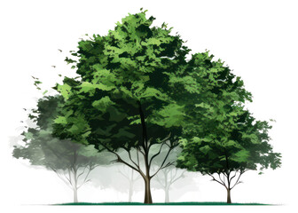 Obraz premium PNG Green Trees tree outdoors nature.