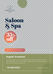 Skin care Beauty Flyer Design Template